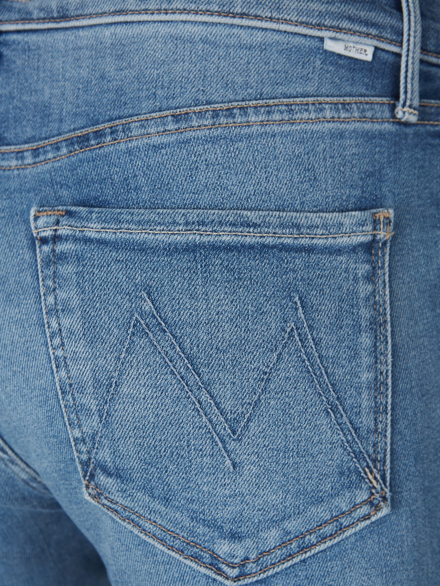 Mother Mujer Barcelona Jeans Flare Outsider Sneak color Azul sku 763-001658 01 - Foto 4