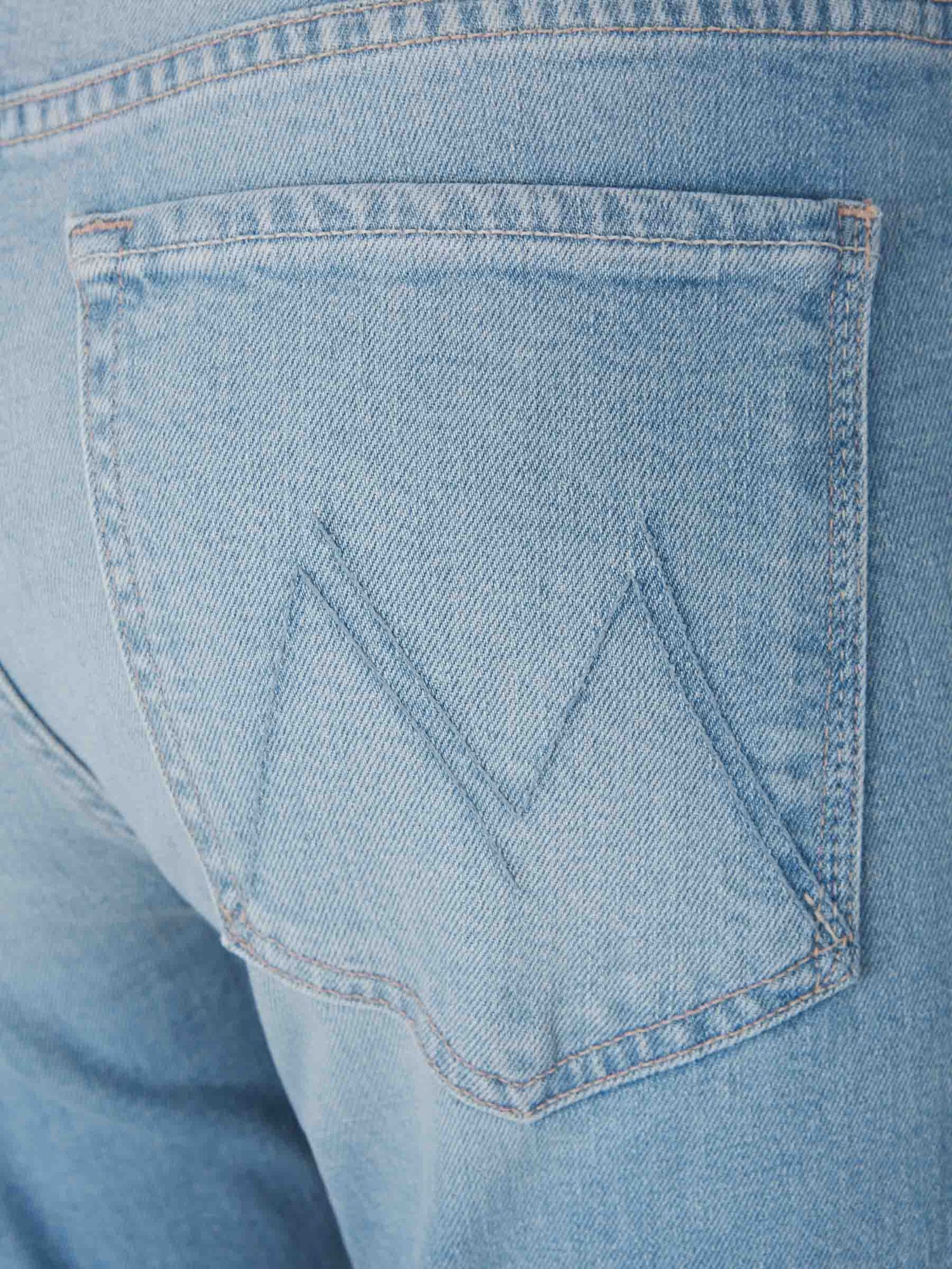 Mother Mujer Barcelona Jeans Skinny The Insider color Azul Denim Claro sku 763-001659 01 - Foto 3