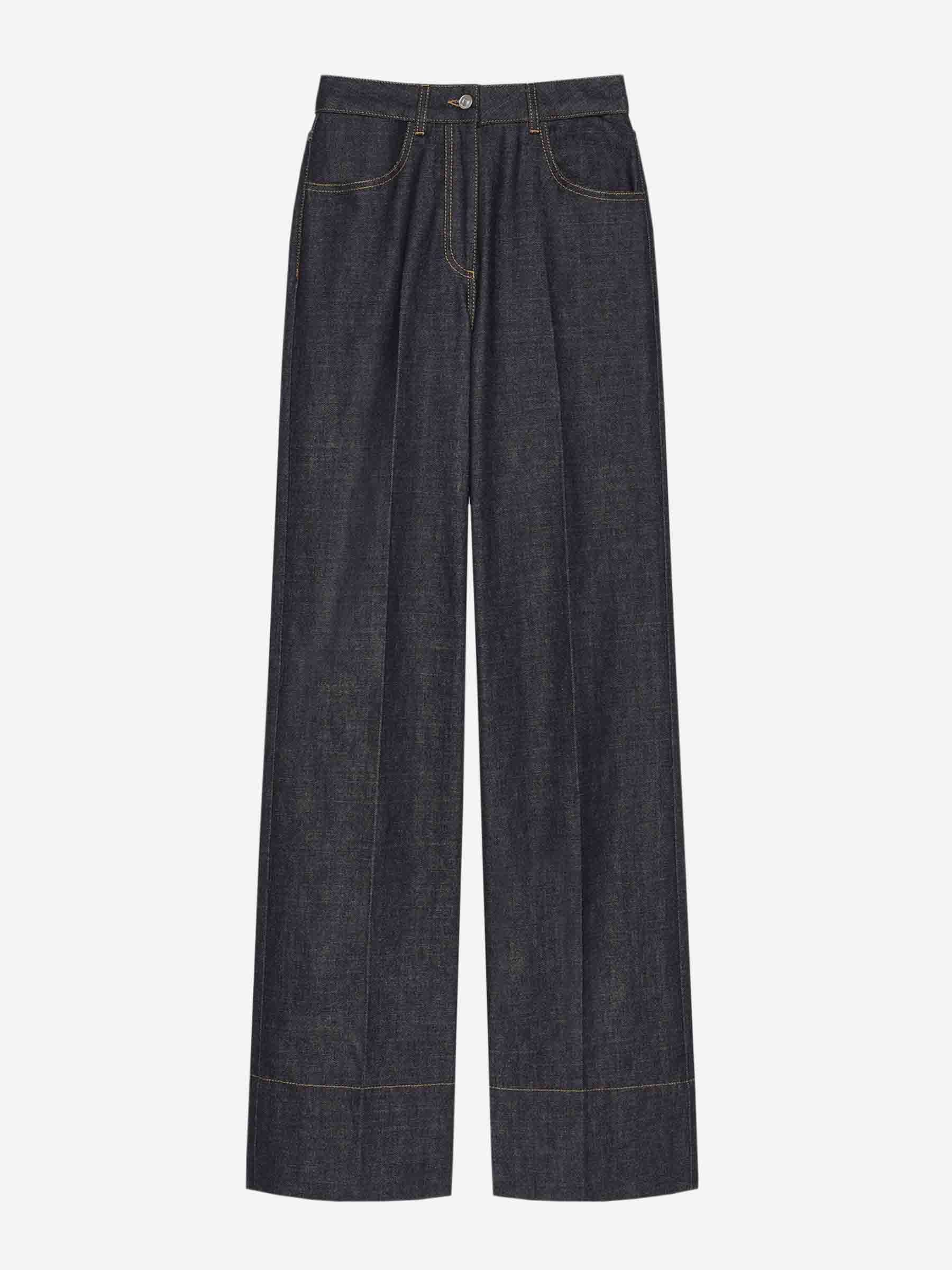 Givenchy Mujer Barcelona Jeans Straight Denim color Azul Marino sku 763-001669 01 - Foto 1