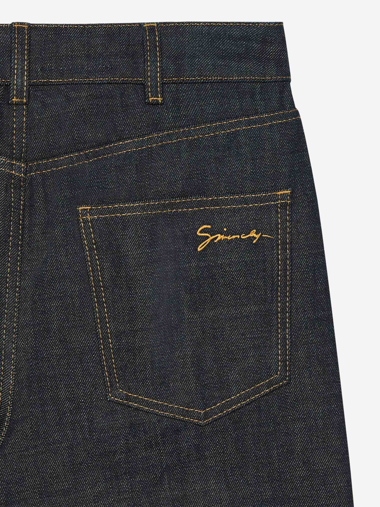 Givenchy Mujer Barcelona Jeans Straight Denim color Azul Marino sku 763-001669 01 - Foto 5