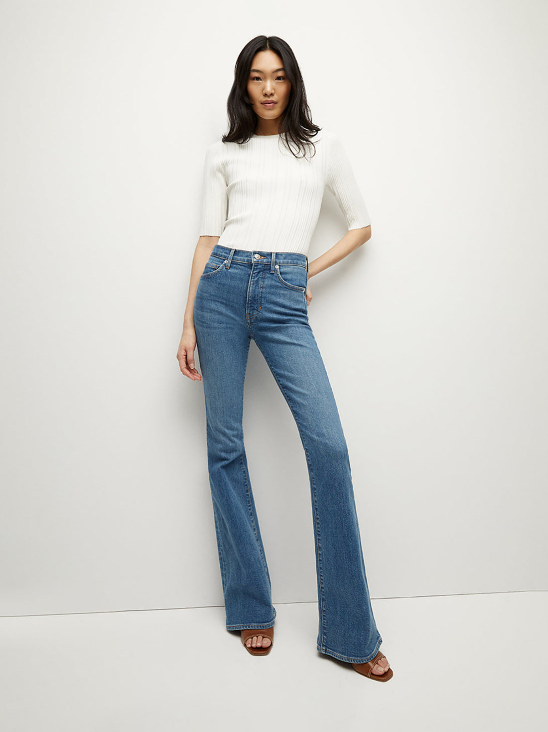Veronica Beard Mujer Barcelona Jeans Skinny Beverly color Azul Denim Oscuro sku 763-001679 01 - Foto 2