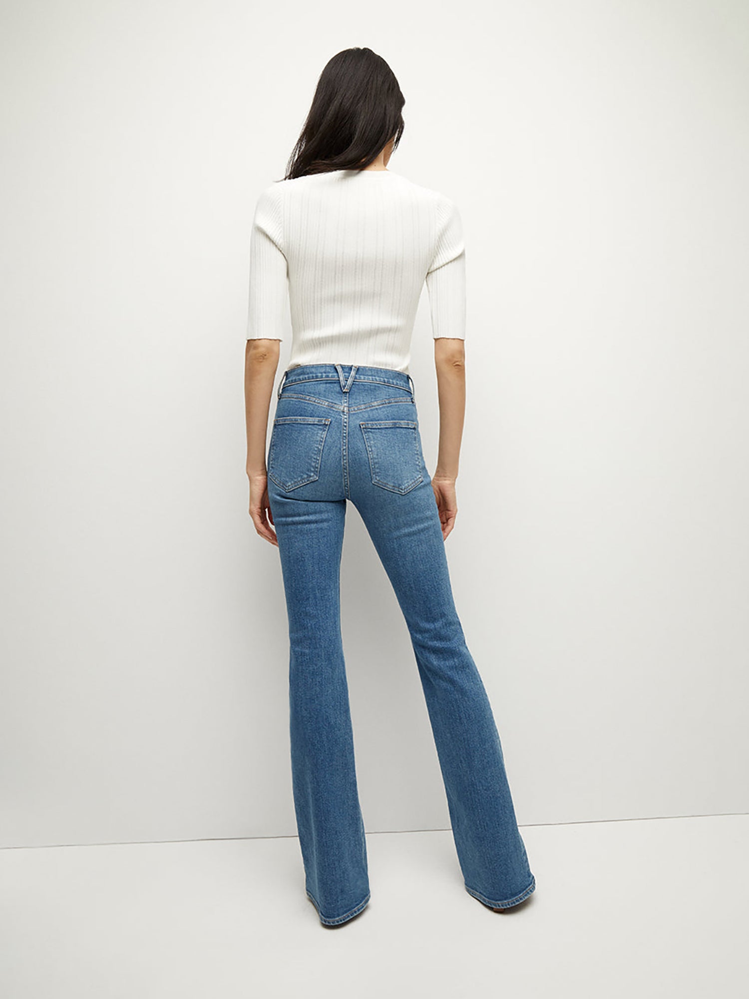 Veronica Beard Mujer Barcelona Jeans Skinny Beverly color Azul Denim Oscuro sku 763-001679 01 - Foto 3