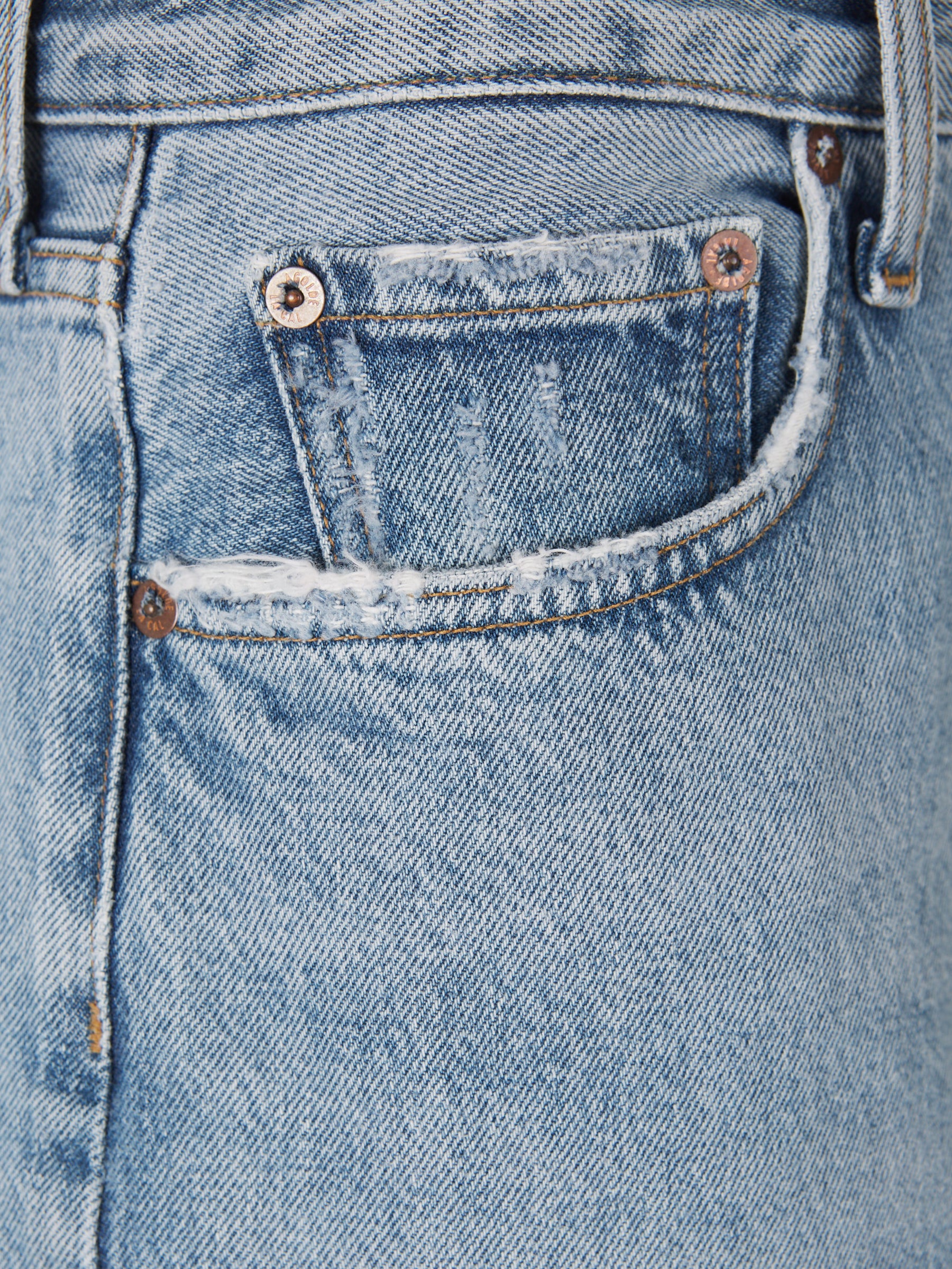 Agolde Mujer Barcelona Jeans Wide Leg color Azul Denim Claro sku 763-001687 01 - Foto 4