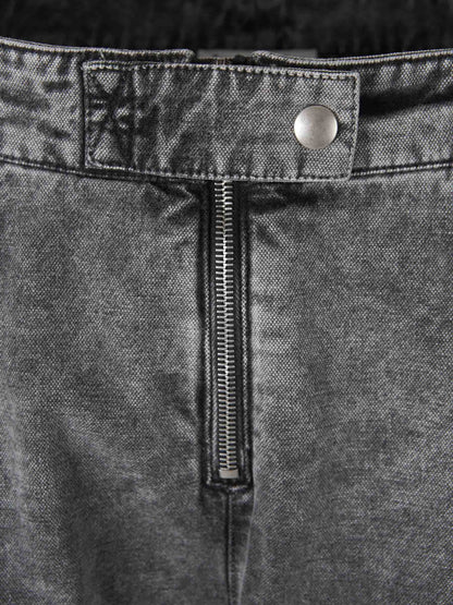 Acne Studios Mujer Barcelona Jeans Cargo Denim color Negro sku 763-001695 01 - Foto 3