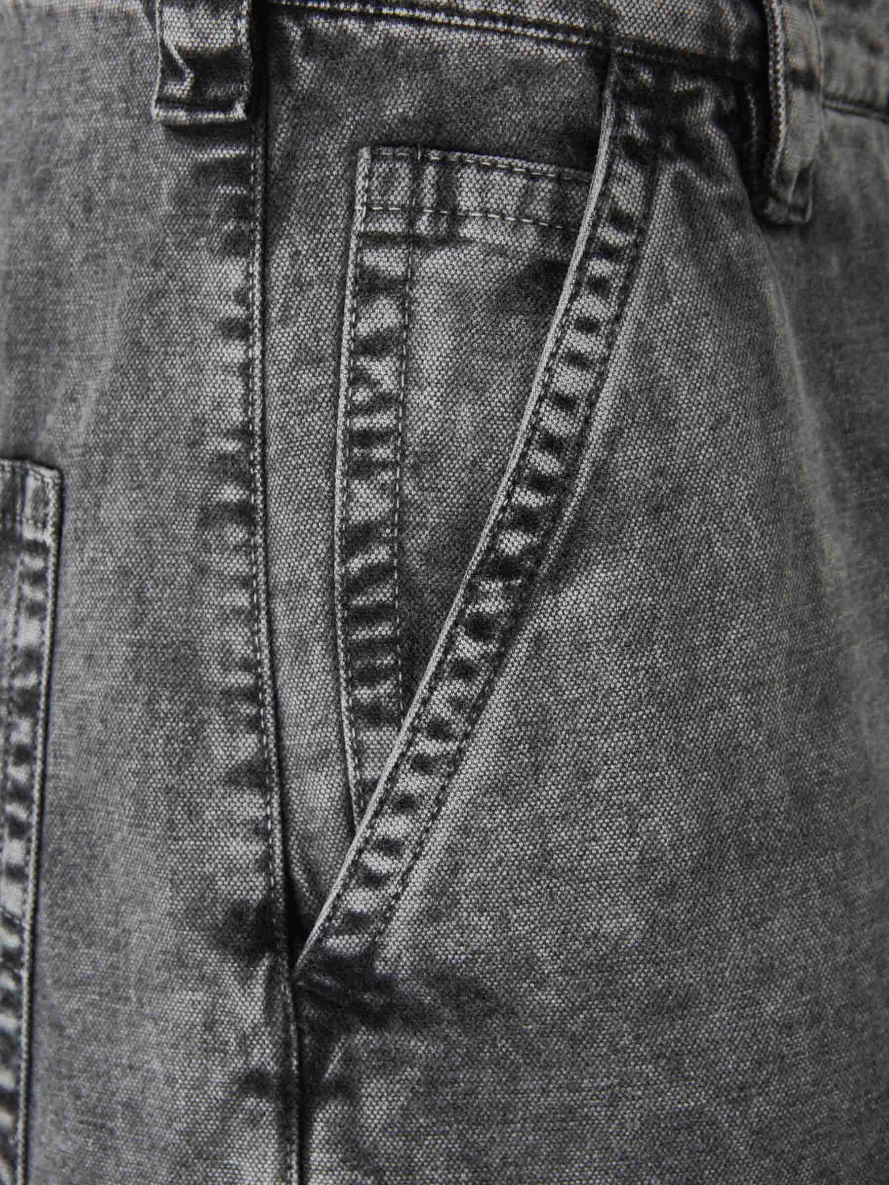 Acne Studios Mujer Barcelona Jeans Cargo Denim color Negro sku 763-001695 01 - Foto 4