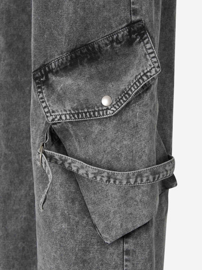 Acne Studios Mujer Barcelona Jeans Cargo Denim color Negro sku 763-001695 01 - Foto 5