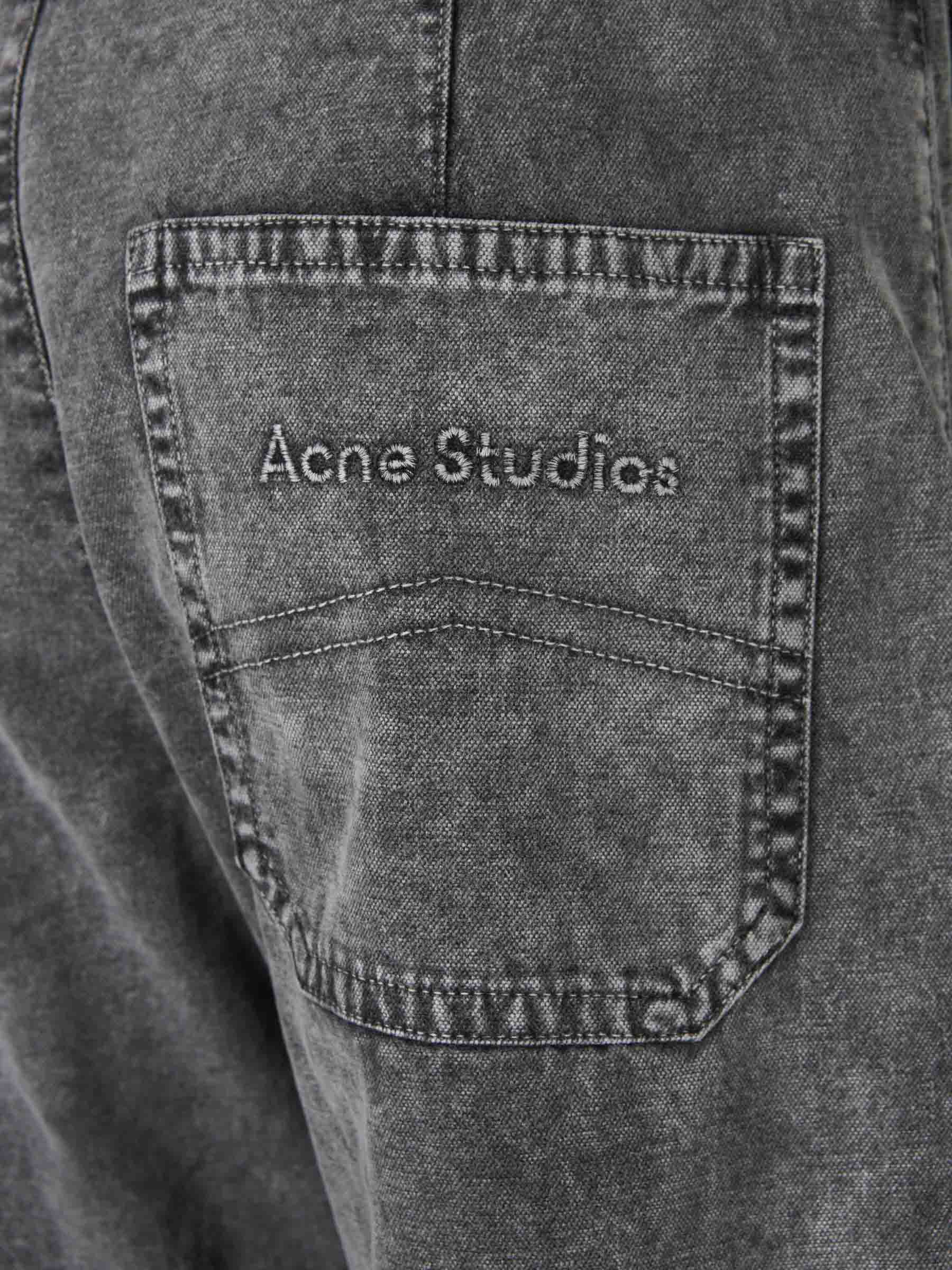 Acne Studios Mujer Barcelona Jeans Cargo Denim color Negro sku 763-001695 01 - Foto 6