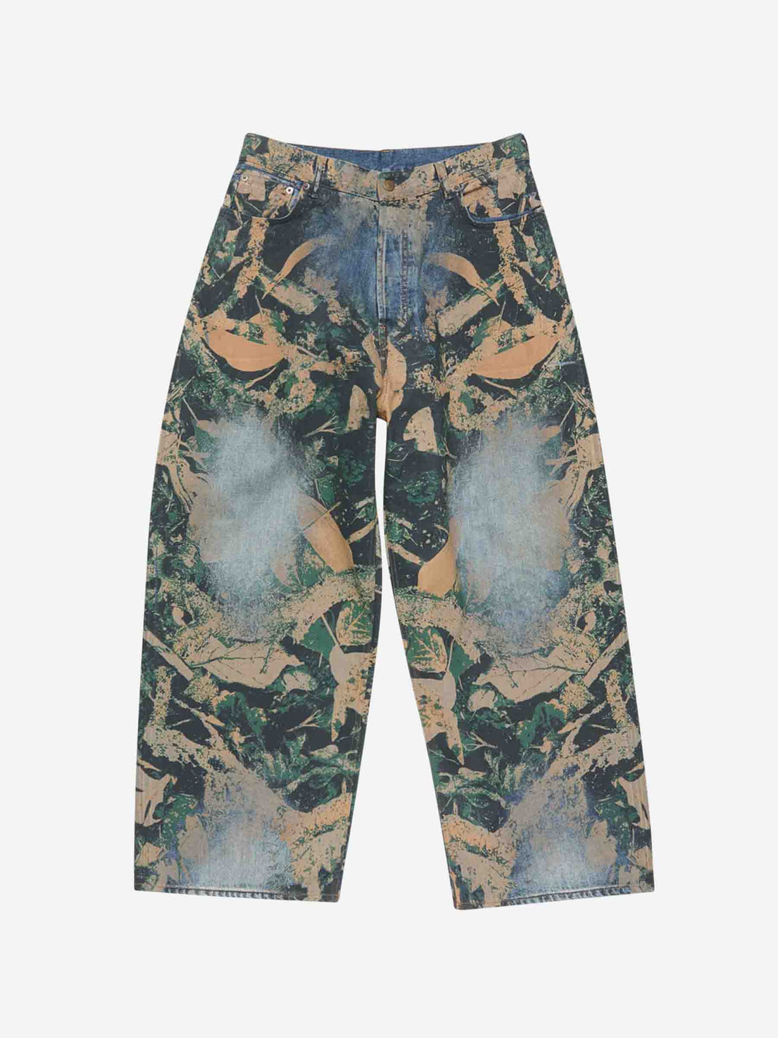 Outlet online Acne Studios Mujer Jeans Wide Leg color Negro sku 763-001696 01 - Foto 1