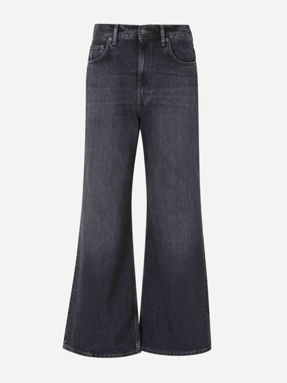 Acne Studios Mujer Barcelona Jeans Wide Leg color Negro sku 763-001698 01 - Foto 1