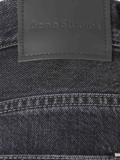 Acne Studios Mujer Barcelona Jeans Wide Leg color Negro sku 763-001698 01 - Foto 4