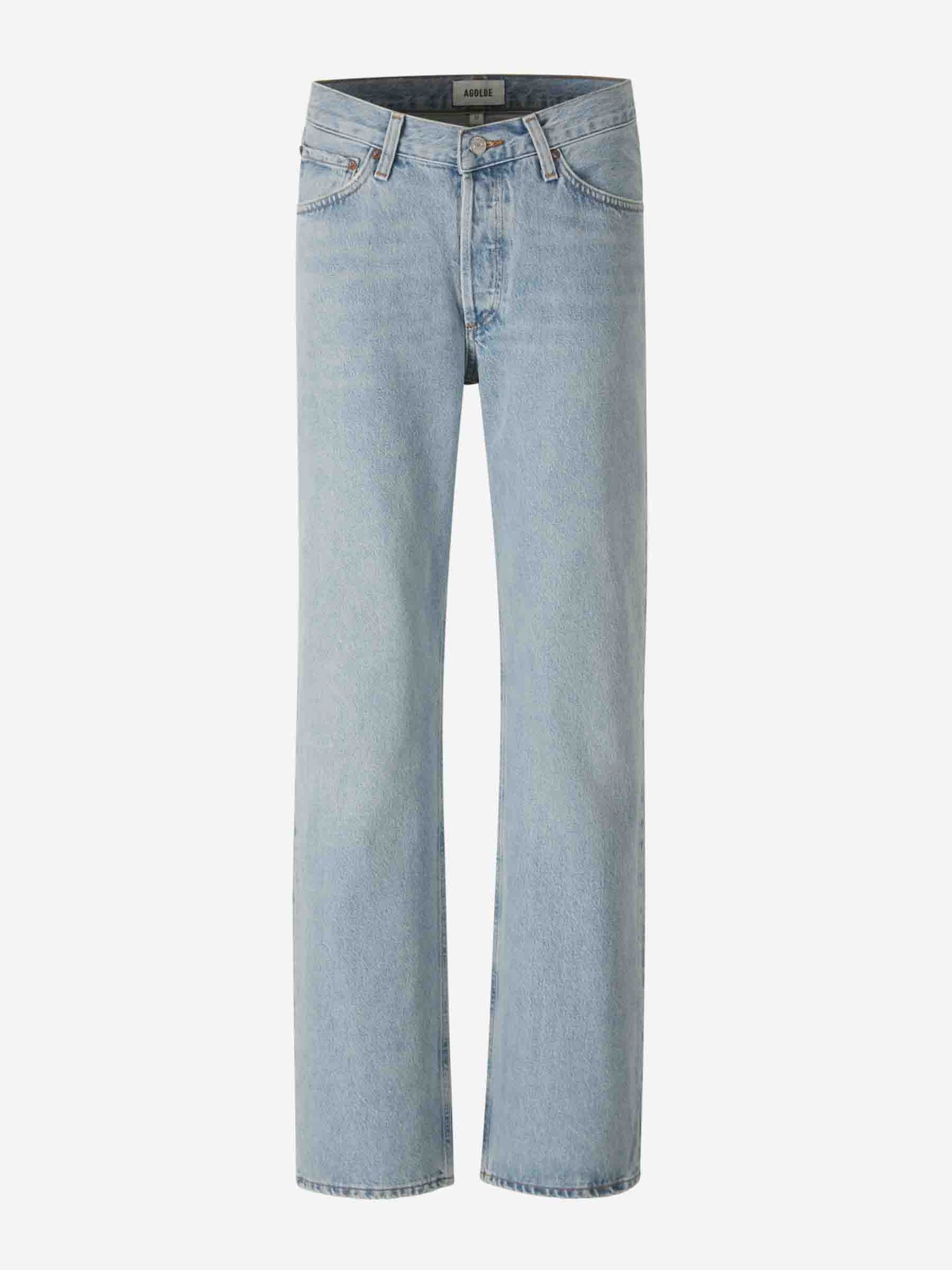 Agolde Mujer Barcelona Jeans Straight Kelly color Azul Denim Claro sku 763-001705 01 - Foto 1