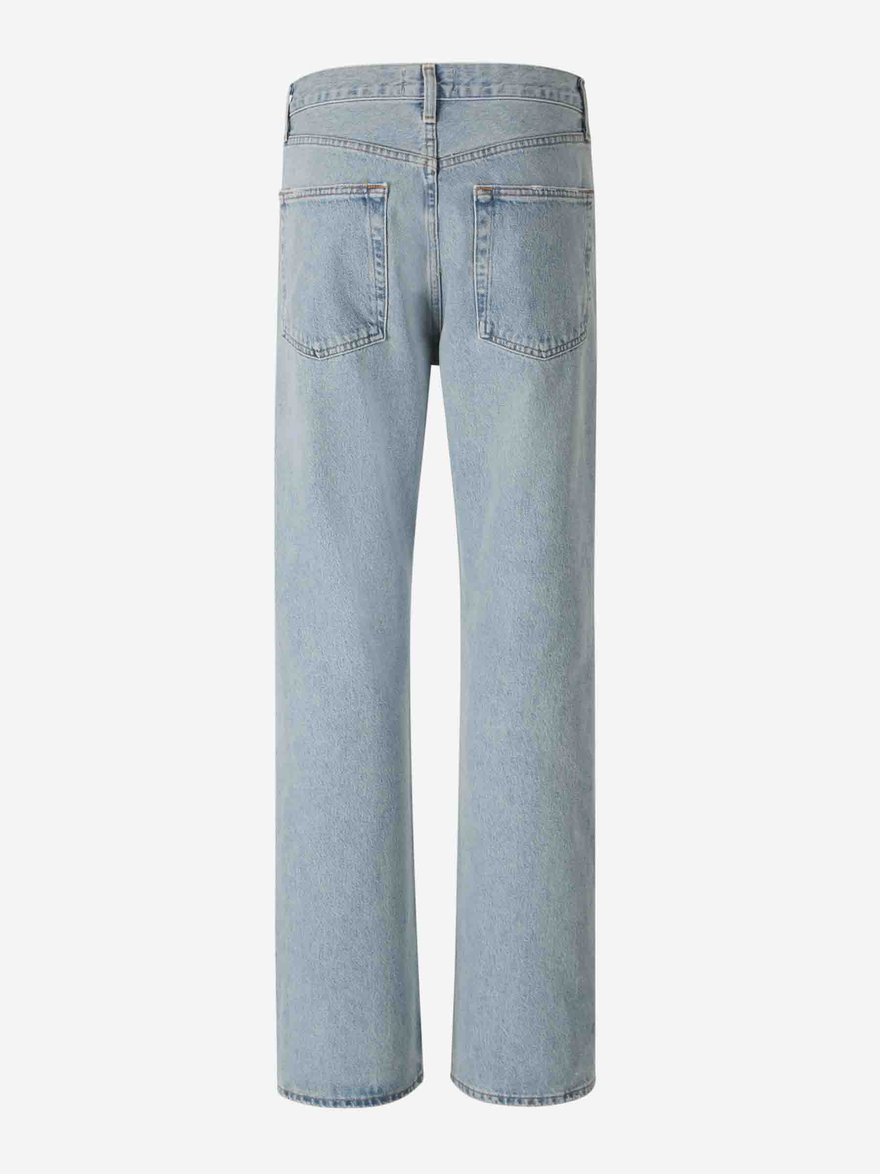 Outlet online Agolde Mujer Jeans Straight Kelly color Azul Denim Claro sku 763-001705 01 - Foto 5