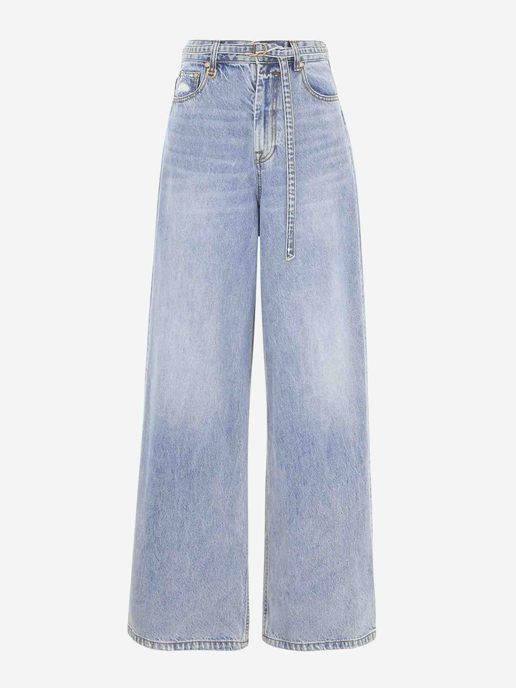 Zimmermann Mujer Barcelona Jeans Wide Leg Illuminate color Azul sku 763-001707 01 - Foto 1