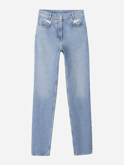 Givenchy Mujer Barcelona Jeans Slim Denim color Azul sku 763-001719 01 - Foto 1