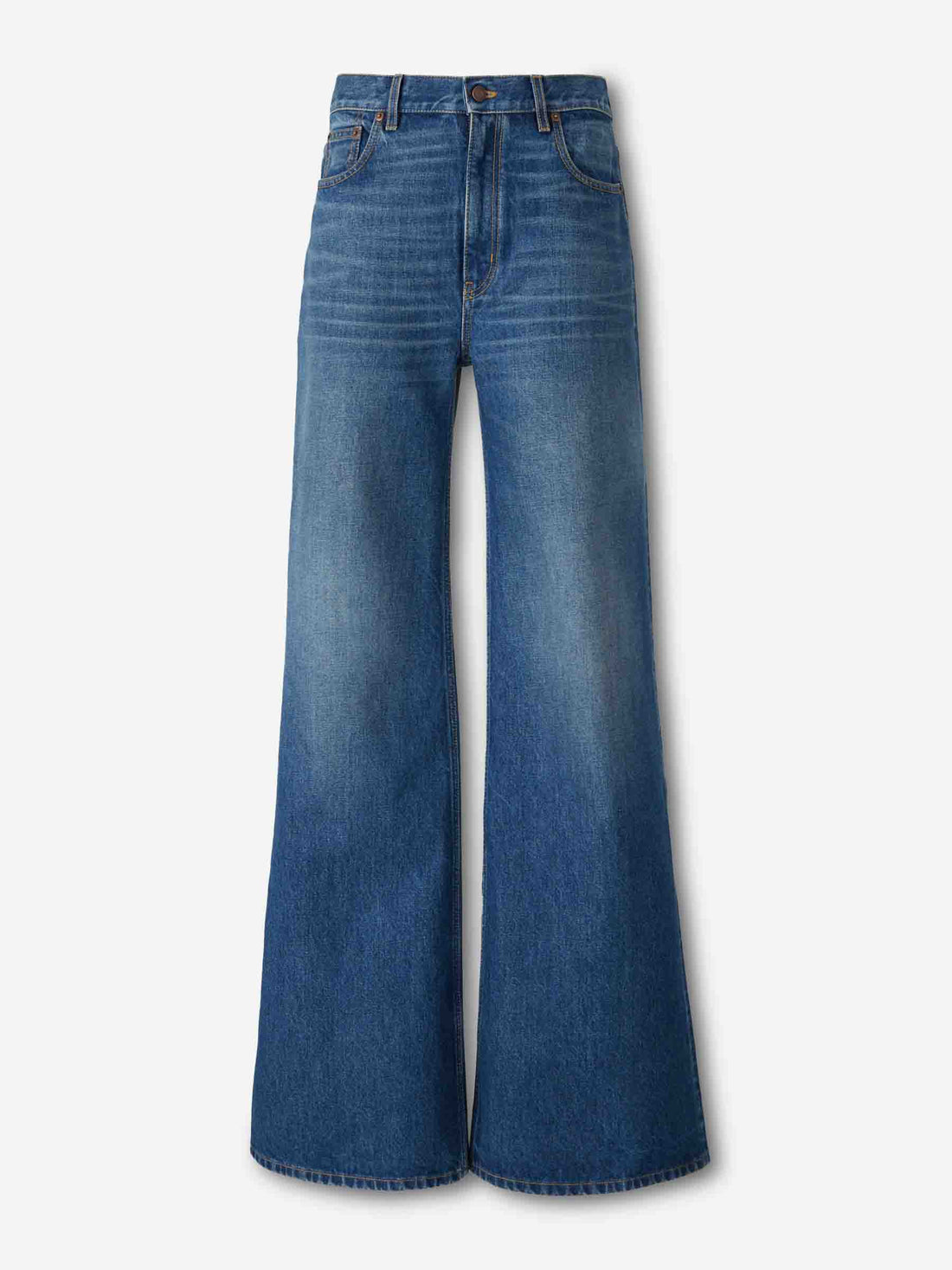 Outlet online Chloé Mujer Jeans acampanados color Azul Denim sku 763-001722 01 - Foto 1