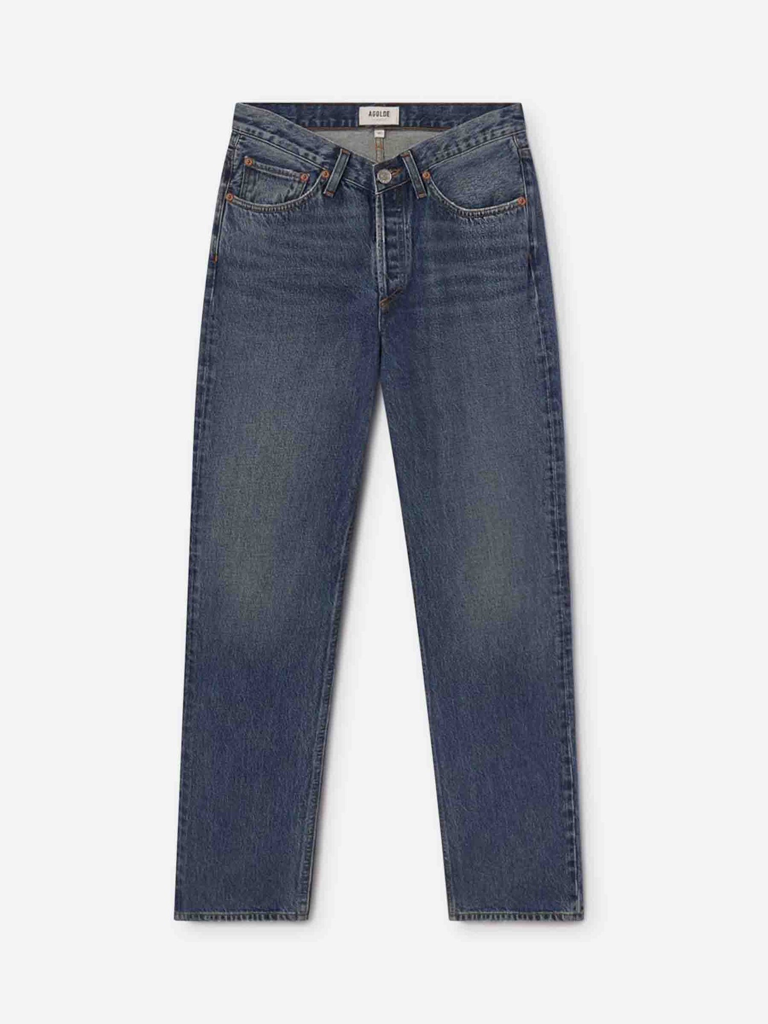 Outlet online Agolde Mujer Jeans V-Waist Kelly color Azul sku 763-001730 01 - Foto 1