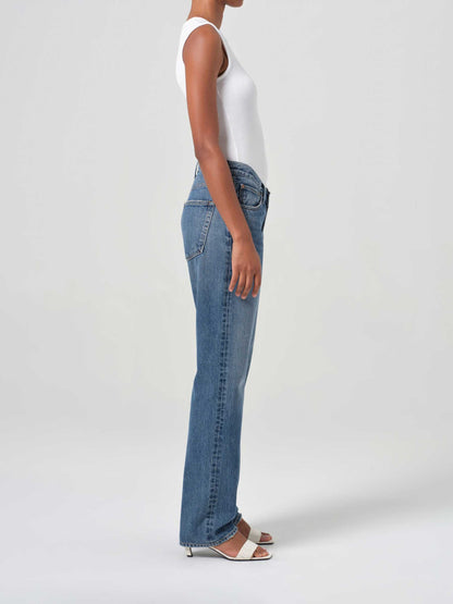 Outlet online Agolde Mujer Jeans V-Waist Kelly color Azul sku 763-001730 01 - Foto 5