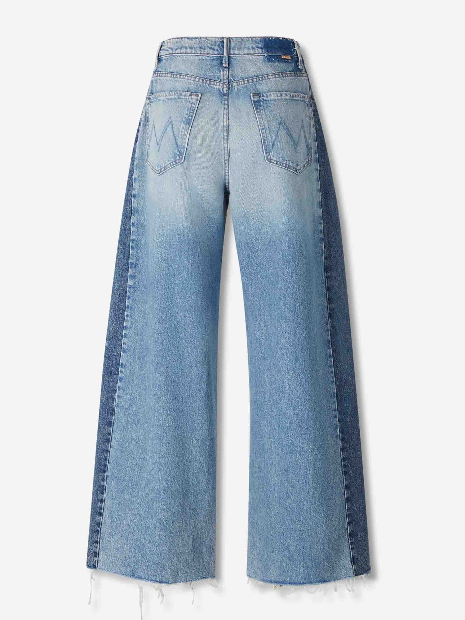 Outlet online Mother Mujer Jeans The Pipe Dream Button Sneak Fray color Azul Denim sku 763-001741 01 - Foto 3