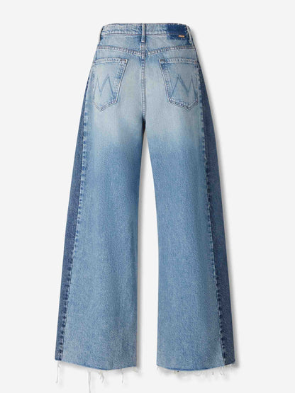 Outlet online Mother Mujer Jeans The Pipe Dream Button Sneak Fray color Azul Denim sku 763-001741 01 - Foto 3