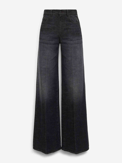 Outlet online Dorothee Schumacher Mujer Jeans Acampanados Algodón color Gris Antracita sku 763-001753 01 - Foto 1