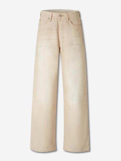 Outlet online Acne Studios Mujer Jeans Baggy 1981 color Beige sku 763-001760 01 - Foto 1
