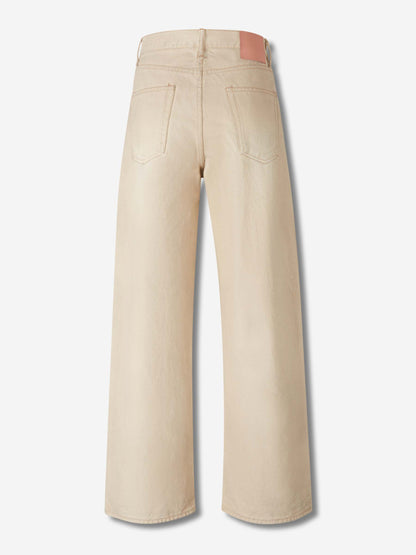 Outlet online Acne Studios Mujer Jeans Baggy 1981 color Beige sku 763-001760 01 - Foto 3