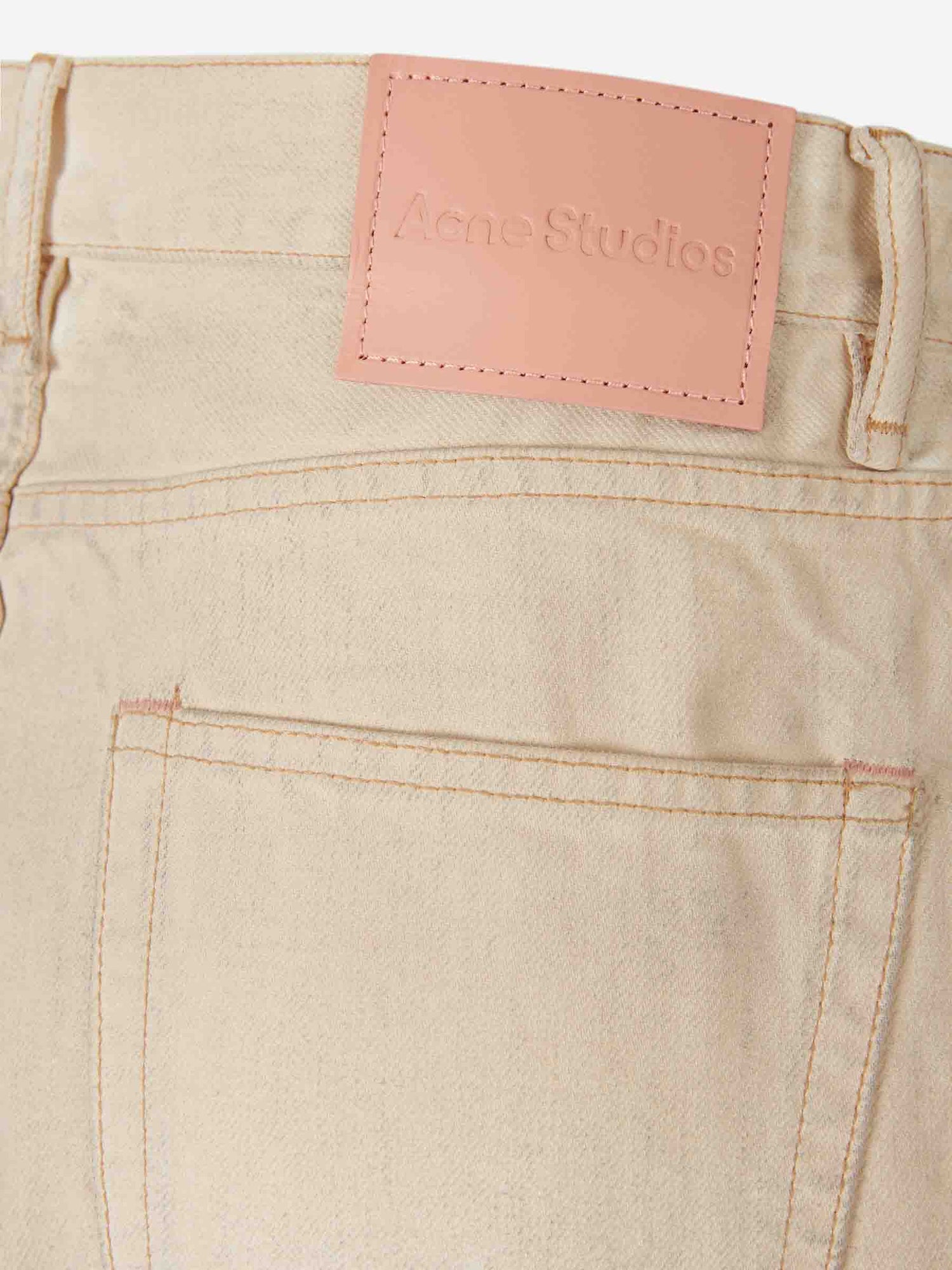 Outlet online Acne Studios Mujer Jeans Baggy 1981 color Beige sku 763-001760 01 - Foto 5