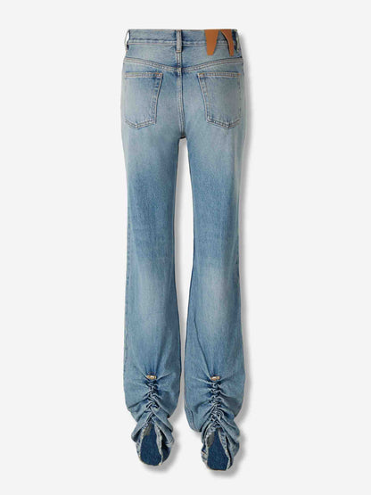 Outlet online Darkpark Mujer Jeans Rectos Sarah color Azul Denim sku 763-001796 01 - Foto 2