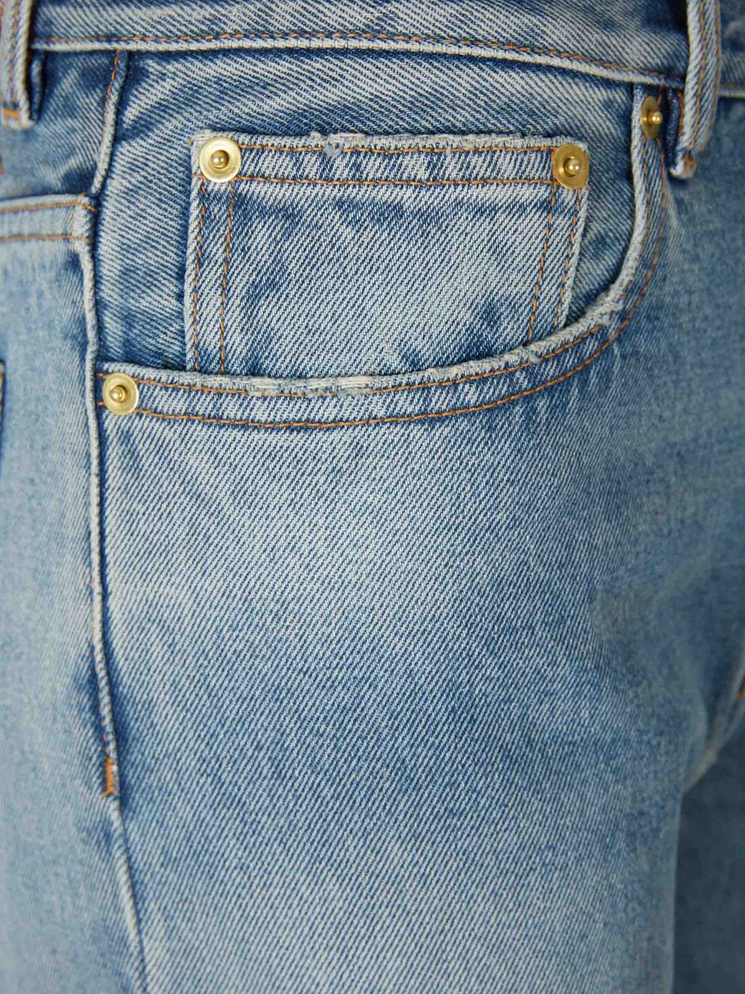 Outlet online Darkpark Mujer Jeans Rectos Sarah color Azul Denim sku 763-001796 01 - Foto 3