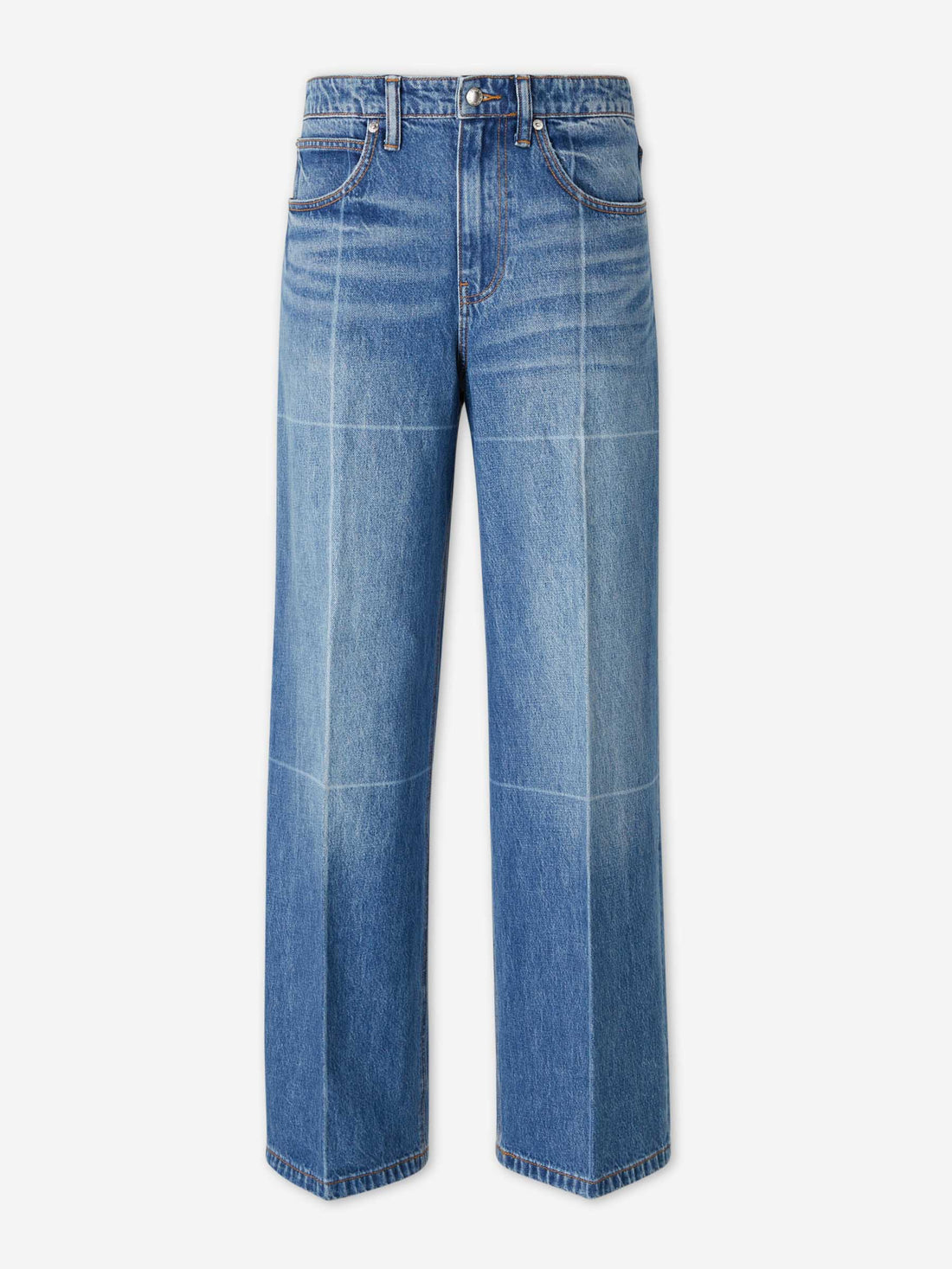 Outlet online Alexander Wang Mujer Jeans Anchos color Azul Denim sku 763-001812 01 - Foto 1