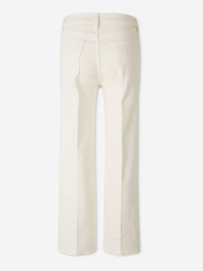 Outlet online Mother Mujer Jeans The Rambler color Crema sku 763-001832 01 - Foto 3