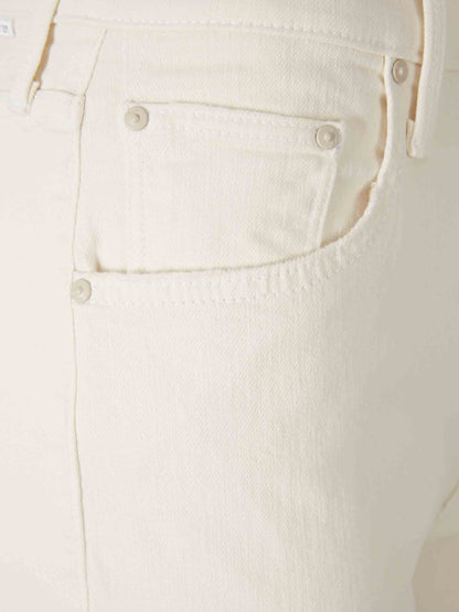 Outlet online Mother Mujer Jeans The Rambler color Crema sku 763-001832 01 - Foto 5