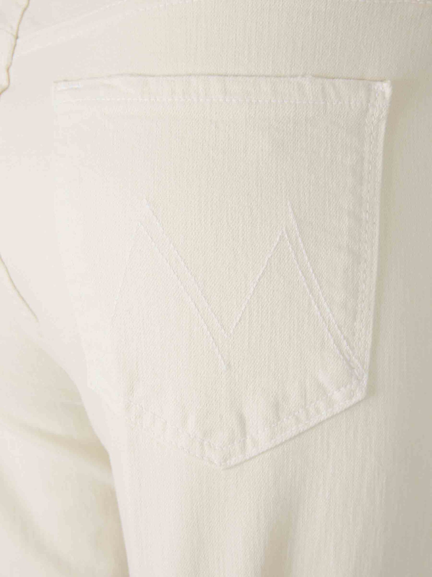 Outlet online Mother Mujer Jeans The Rambler color Crema sku 763-001832 01 - Foto 6