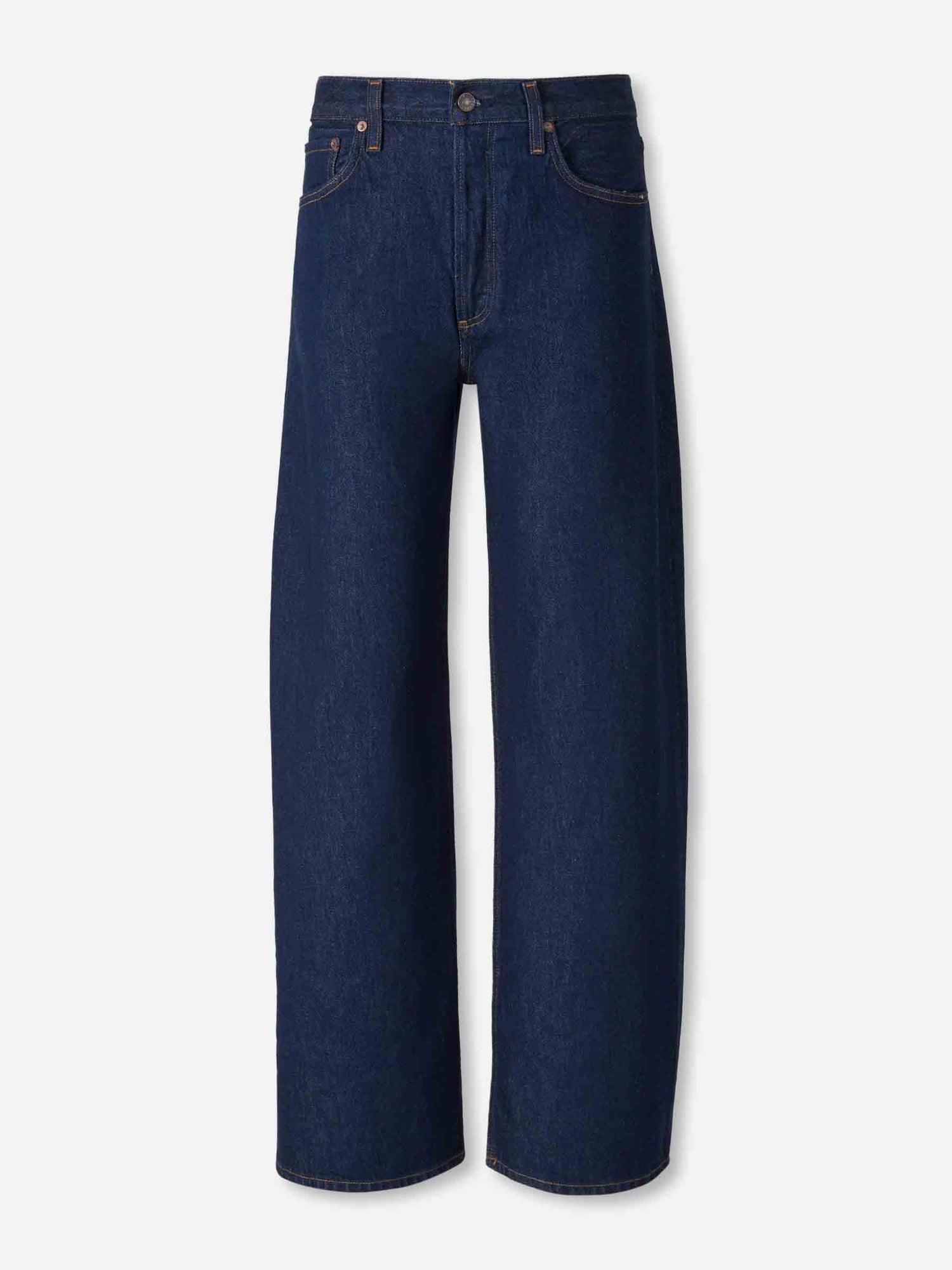 Outlet online Agolde Mujer Jeans Rectos Algodón color Azul Denim Oscuro sku 763-001826 01 - Foto 1
