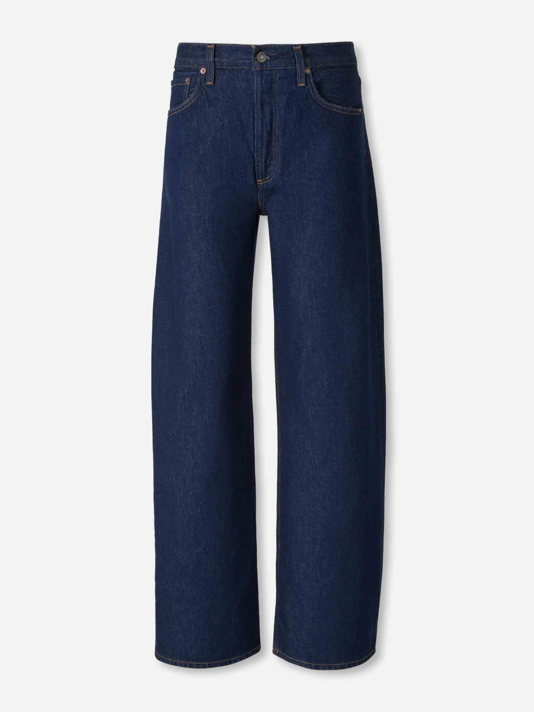 Outlet online Agolde Mujer Jeans Rectos Algodón color Azul Denim Oscuro sku 763-001826 01 - Foto 1