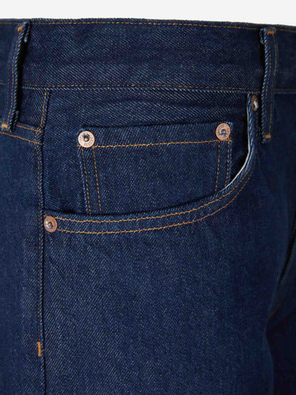 Outlet online Agolde Mujer Jeans Rectos Algodón color Azul Denim Oscuro sku 763-001826 01 - Foto 3