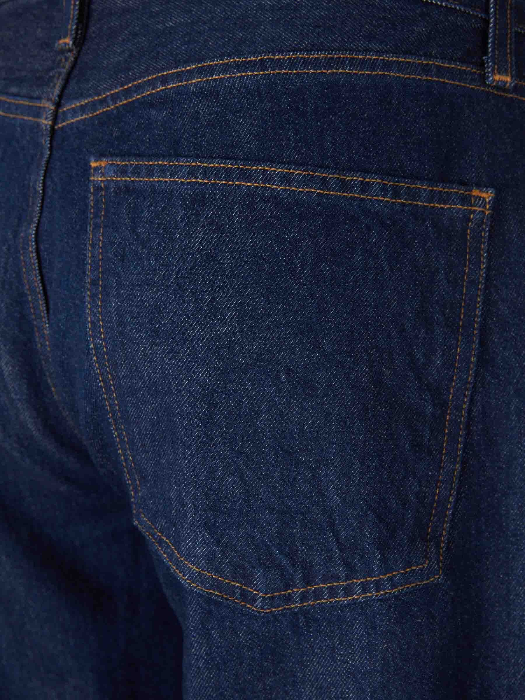Outlet online Agolde Mujer Jeans Rectos Algodón color Azul Denim Oscuro sku 763-001826 01 - Foto 4