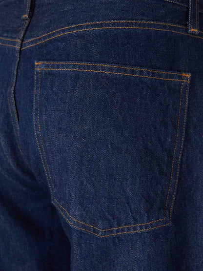 Outlet online Agolde Mujer Jeans Rectos Algodón color Azul Denim Oscuro sku 763-001826 01 - Foto 4