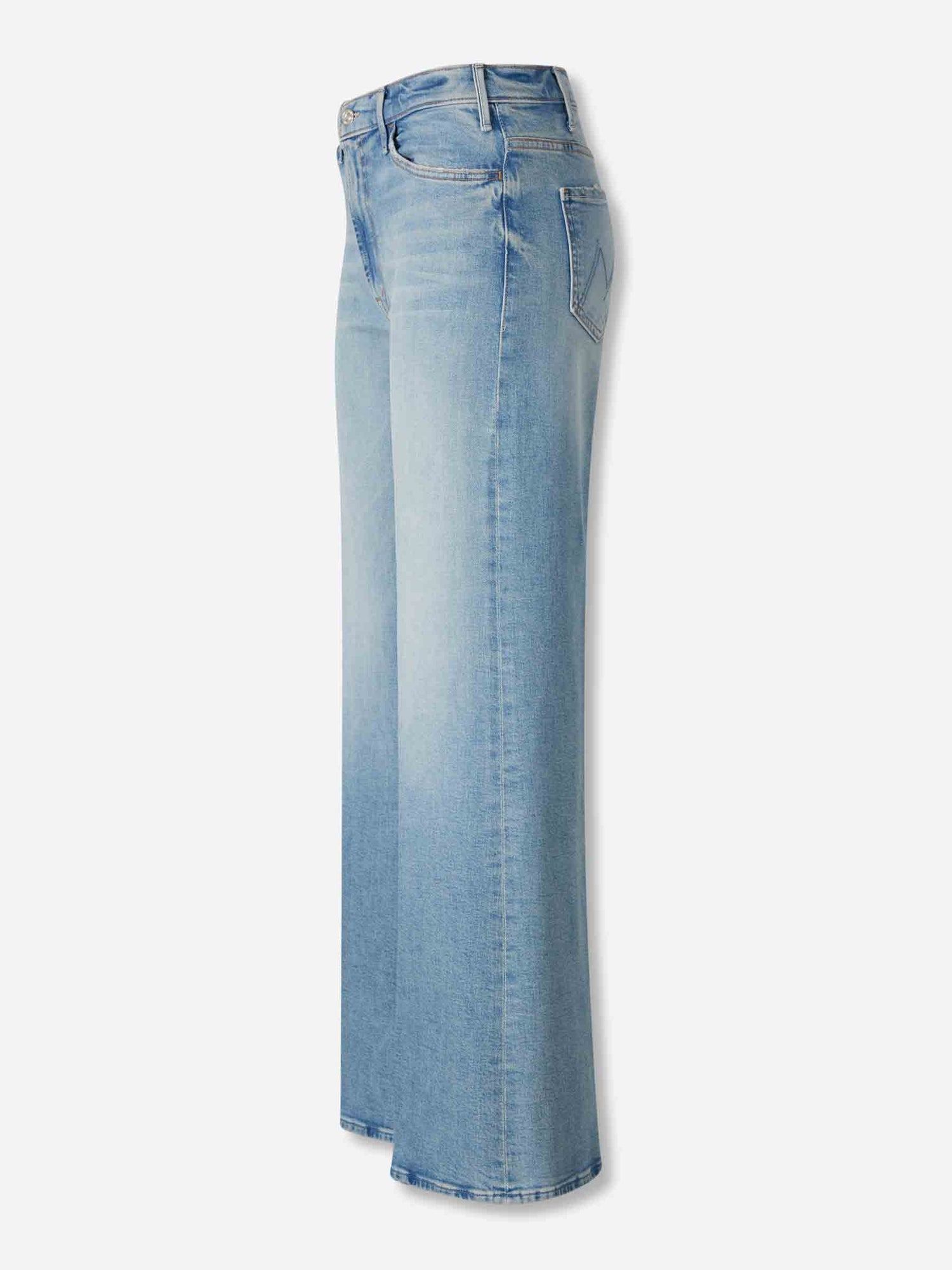 Outlet online Mother Mujer Jeans Anchos Algodón color Azul Denim sku 763-001836 01 - Foto 2
