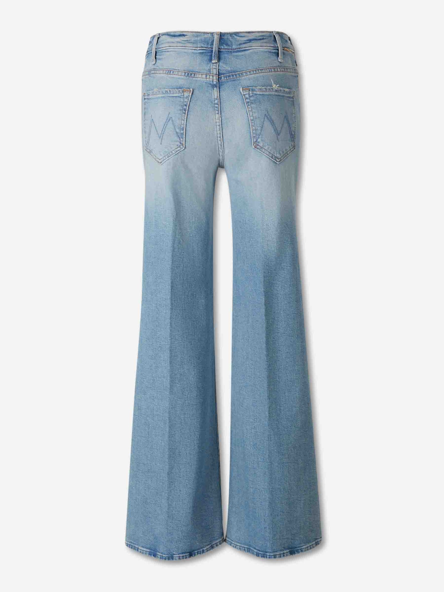 Outlet online Mother Mujer Jeans Anchos Algodón color Azul Denim sku 763-001836 01 - Foto 3