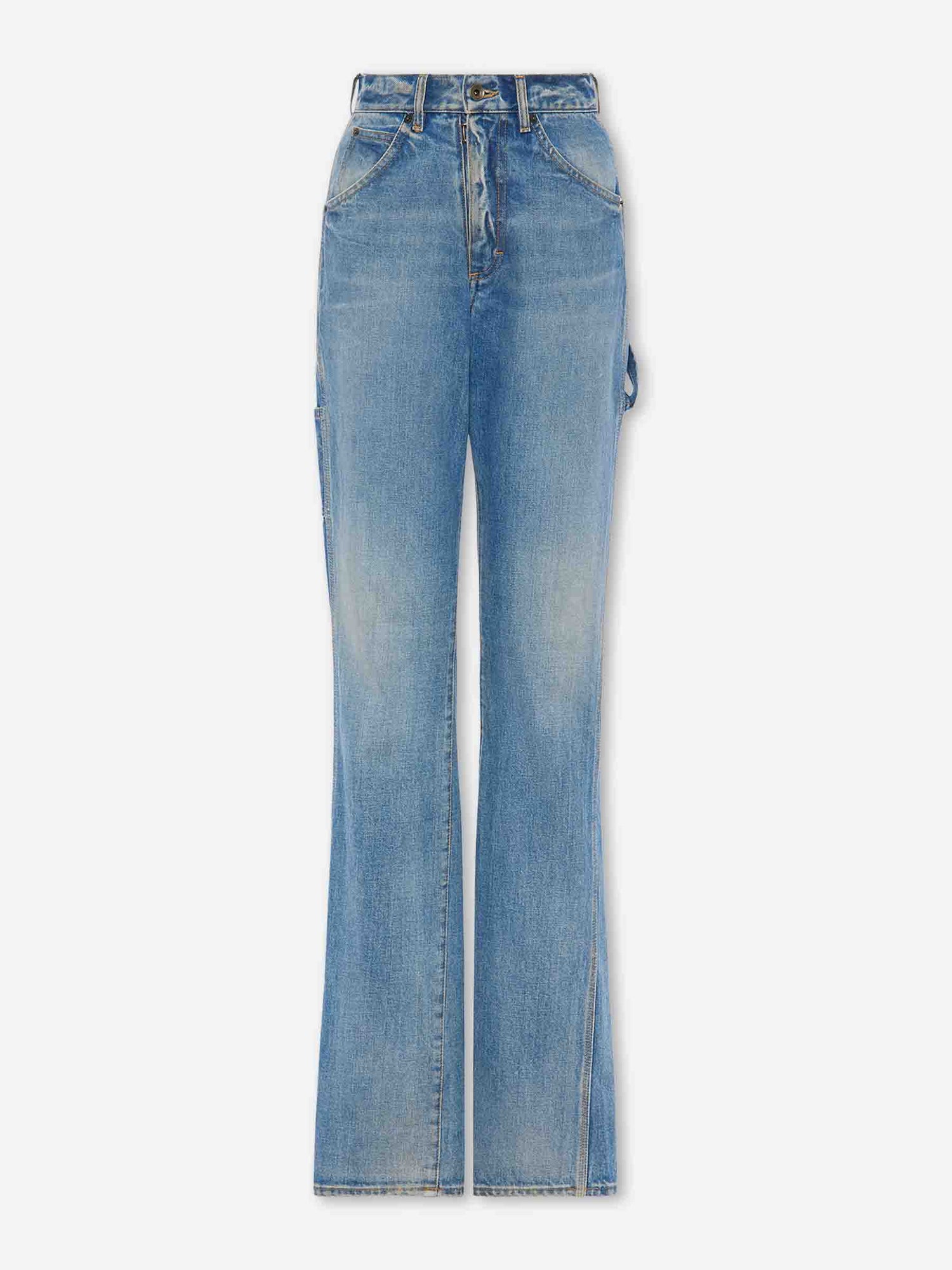 Outlet online Maison Margiela Mujer Jeans Rectos Algodón color Azul Denim sku 763-001842 01 - Foto 1