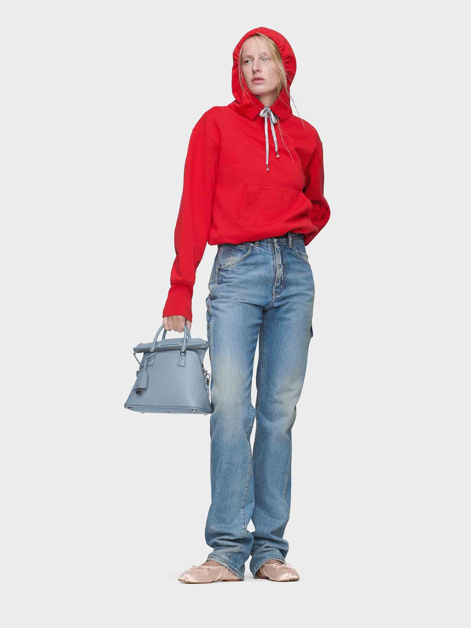 Outlet online Maison Margiela Mujer Jeans Rectos Algodón color Azul Denim sku 763-001842 01 - Foto 2