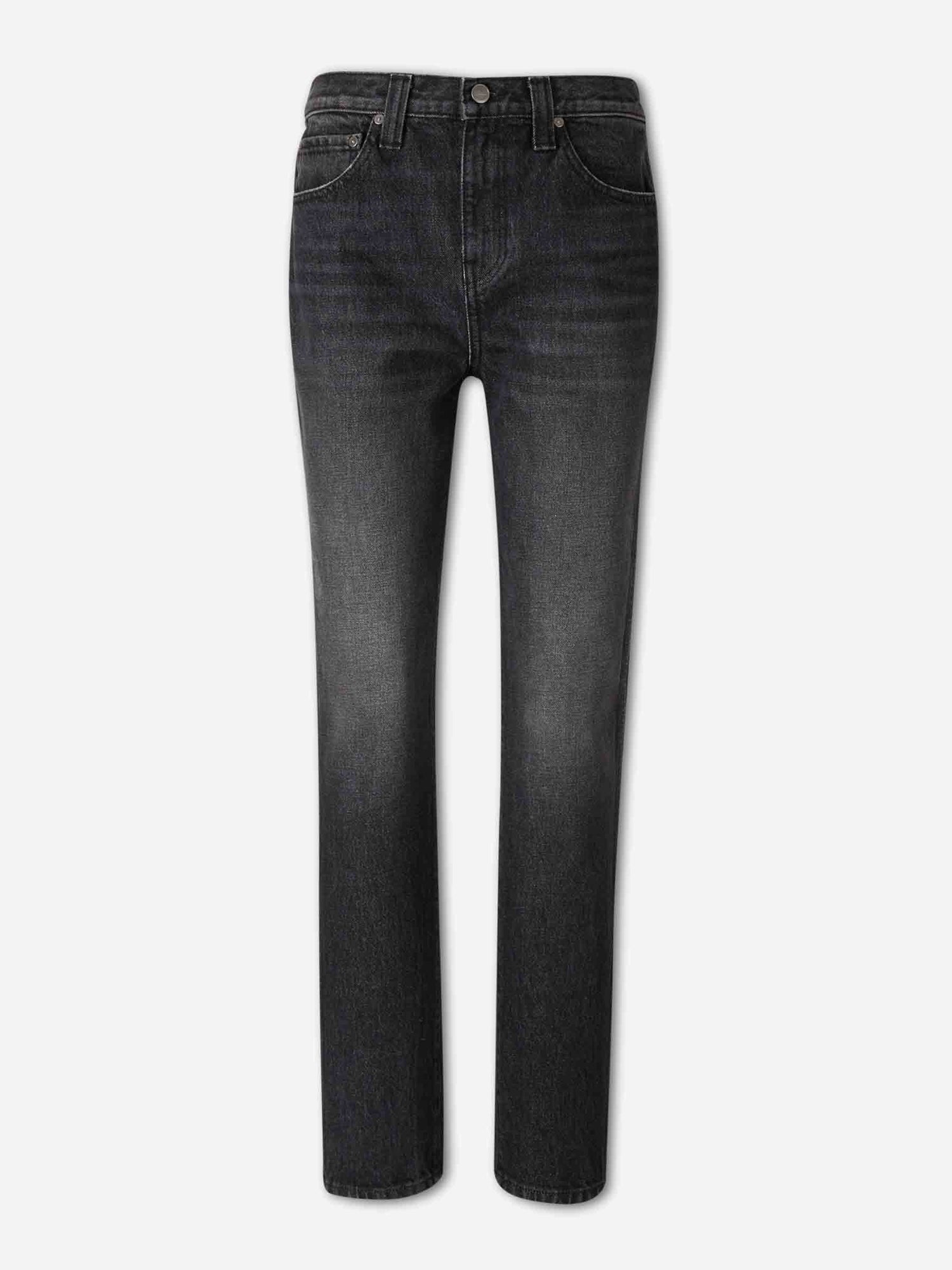 Outlet online Khaite Mujer Jeans Rectos Farley color Negro sku 763-001854 01 - Foto 1