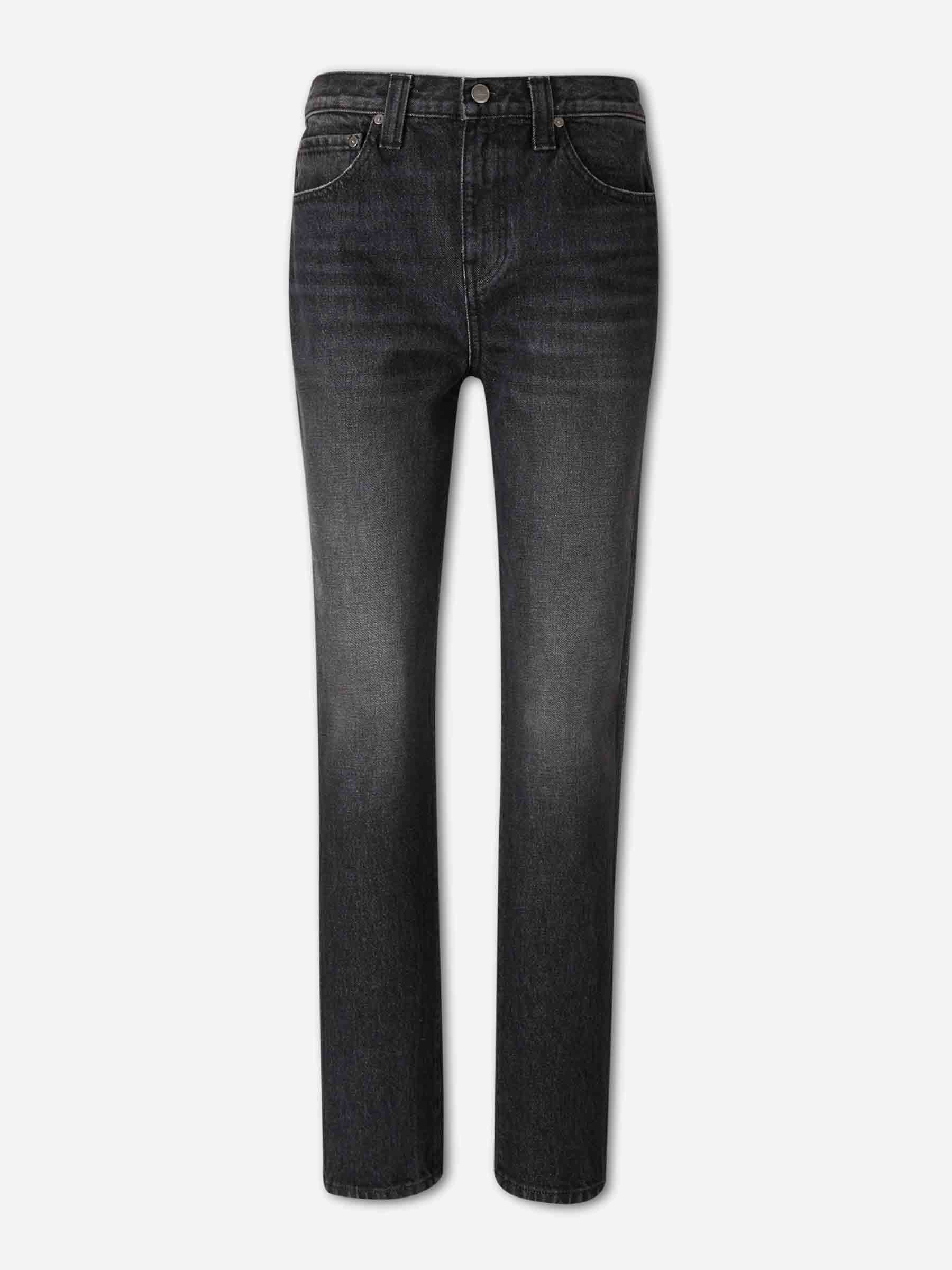 Outlet online Khaite Mujer Jeans Rectos Farley color Negro sku 763-001854 01 - Foto 1