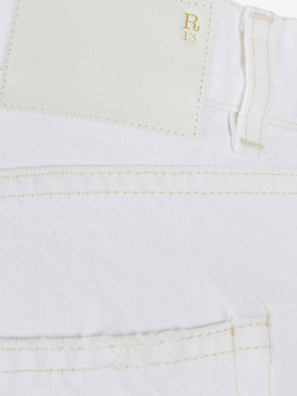 R13 Mujer Barcelona Jeans Aerin Rectos color Blanco sku 763-001861 02 - Foto 3