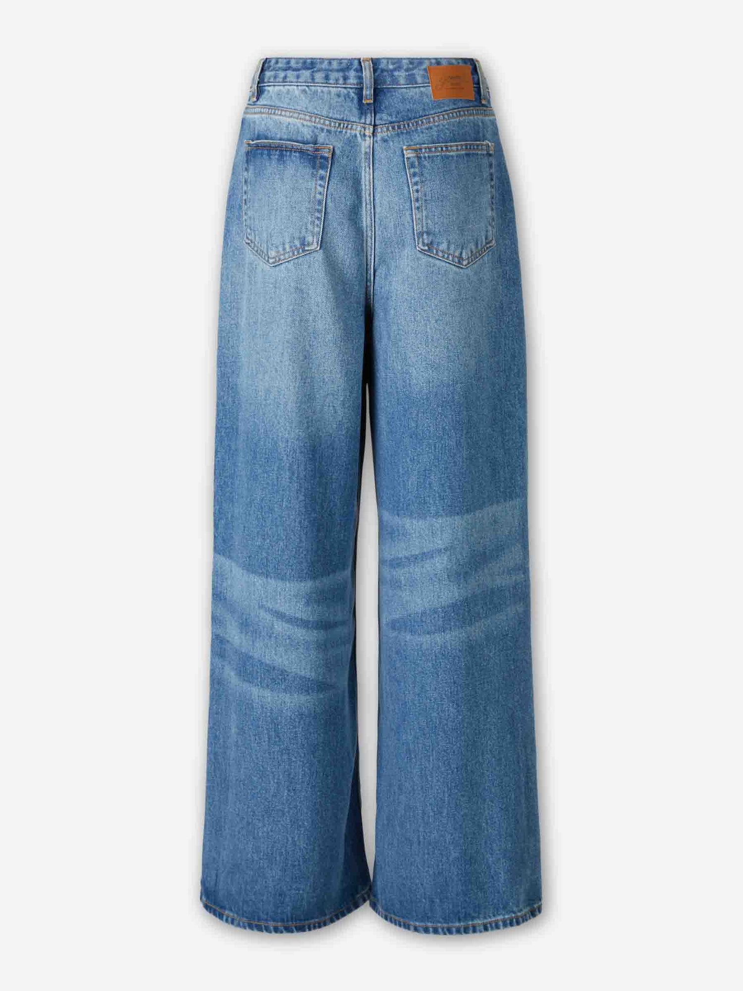 Outlet online Ganni Mujer Jeans Anchos Lyocell color Azul Denim sku 763-001865 01 - Foto 3