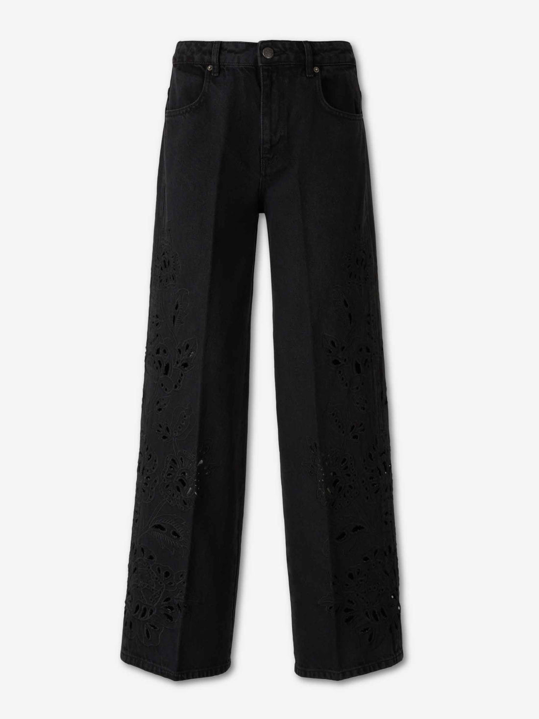 Outlet online Farm Rio Mujer Jeans Bordados Richelieu color Negro sku 763-001871 01 - Foto 1