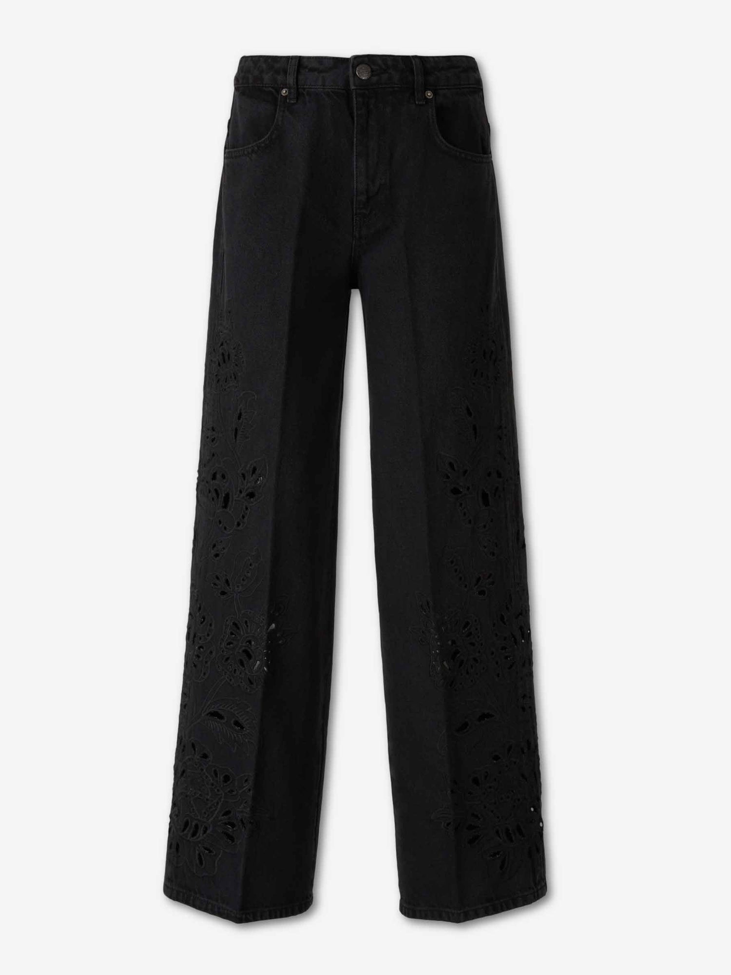 Outlet online Farm Rio Mujer Jeans Bordados Richelieu color Negro sku 763-001871 01 - Foto 1
