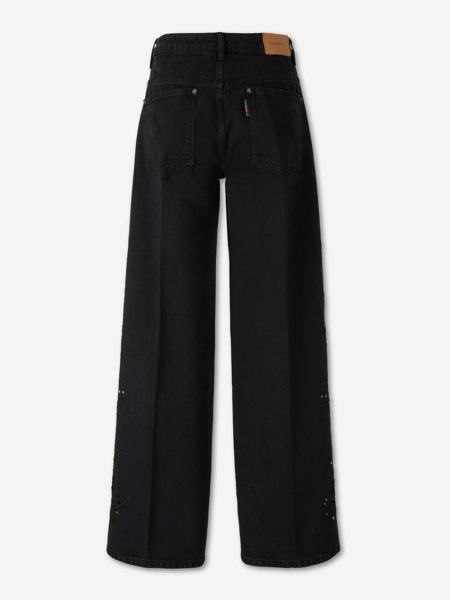 Outlet online Farm Rio Mujer Jeans Bordados Richelieu color Negro sku 763-001871 01 - Foto 3