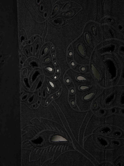 Outlet online Farm Rio Mujer Jeans Bordados Richelieu color Negro sku 763-001871 01 - Foto 6
